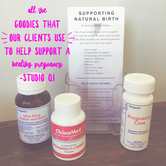 Products our clients use to help support a healthy pregnancy